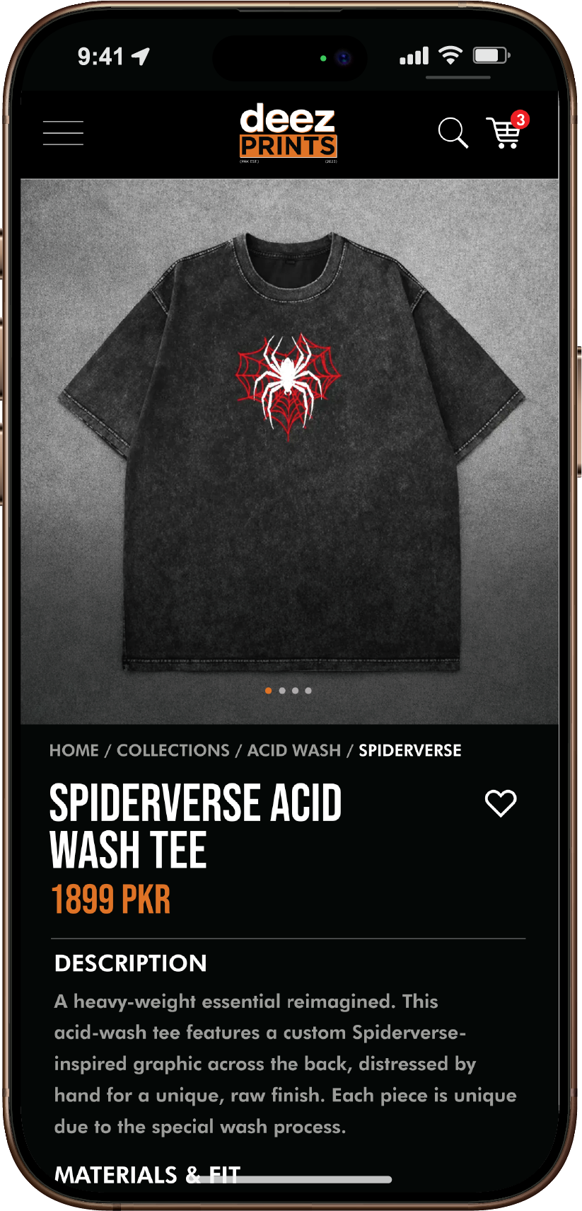 Order Tracking View